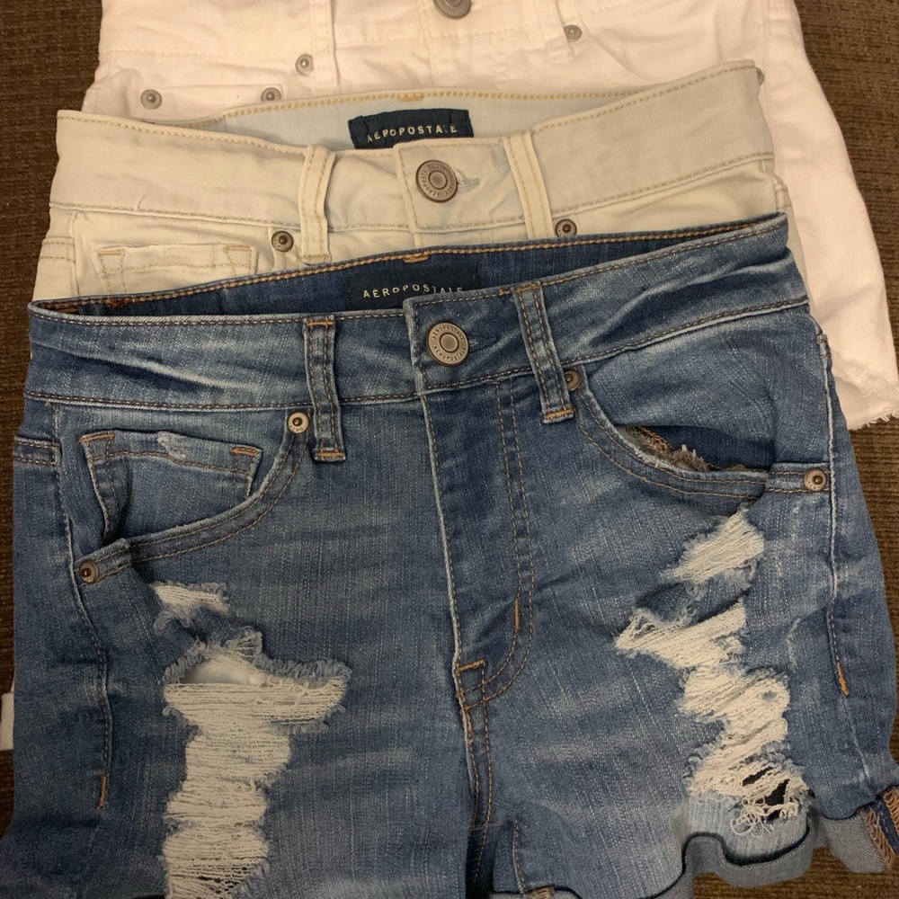 Like new!  Name brand Jean shorts and skirts.
